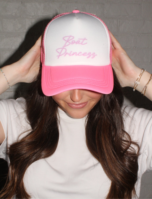 Boat Princess trucker hat